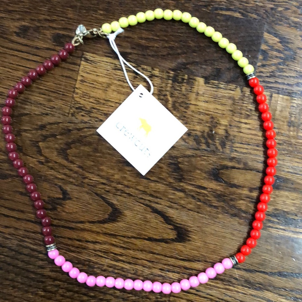Crew Cuts 18” bead neacklce